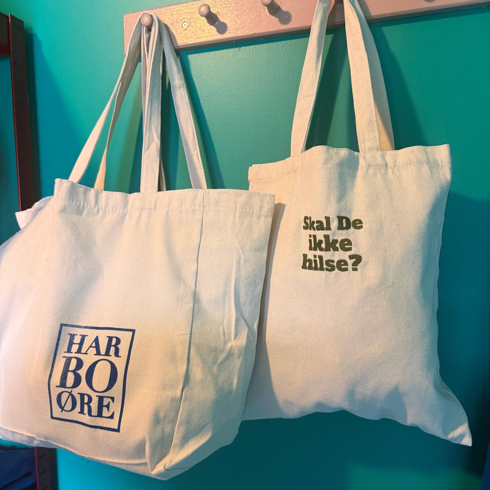 Harboøre Shopper på knagerække