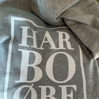 Grå sweatshirt Harboøre På ryggen
