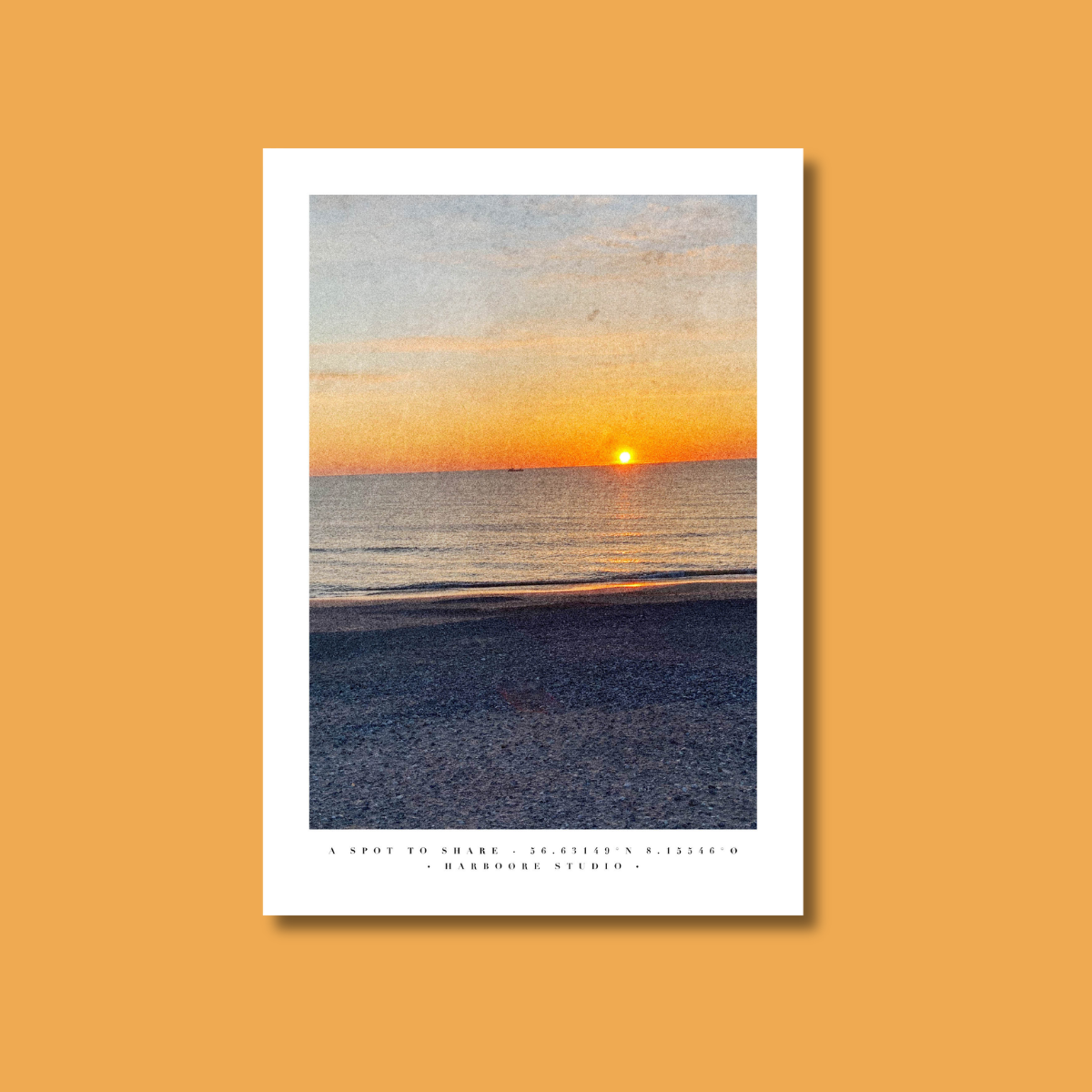 Solnedgang over vesterhavet