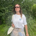 Hvid t-shirt Harboøre På hjertet