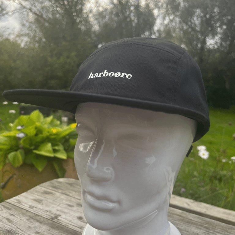 HARBOØRE 5-panel sort/hvid