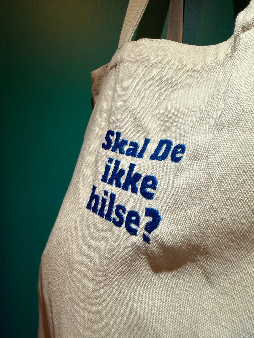 Skal De ikke hilse - mulepose natur